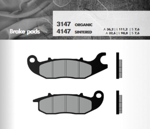 BRENTA KLOCKI HAMULCOWE KH375 SPIEK METALICZNY (ZŁOTE) (FT 4147)