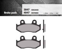 BRENTA KLOCKI HAMULCOWE KH411 SPIEK METALICZNY (ZŁOTE) BURGMAN (FT 4047)