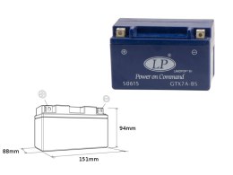 LANDPORT AKUMULATOR ŻELOWY GTX7A-4 (MG LTX7A-4) 12V 7AH 151X88X94 BEZOBSŁUGOWY - ZALANY - ZASTEPUJE GTX7ABS L (4)