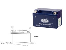 LANDPORT AKUMULATOR ŻELOWY GTZ10-S (MG LTZ10-S) 12V 8,6AH 150X86X95 BEZOBSŁUGOWY - ZALANY (4)