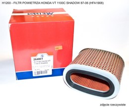 MIW (MEIWA) FILTR POWIETRZA HONDA VT 1100C SHADOW 87-06 (HFA1908)