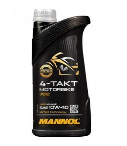 MANNOL OLEJ SILNIKOWY 4T MOTORBIKE 10W40 1L ESTER + MA2 SYNTETYK (7812) (20) (API SN)