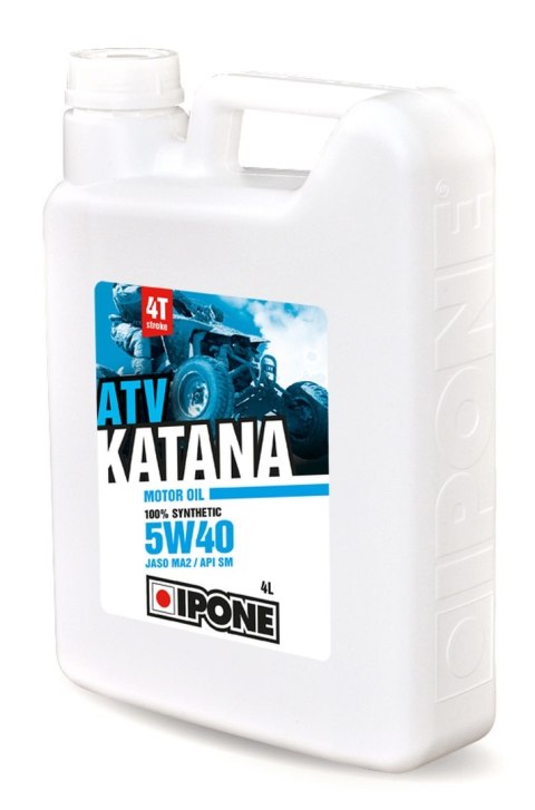 IPONE KATANA ATV 5W40 OLEJ SILNIKOWY 100% SYNTETYK 4L (ESTER, MA2) (AKC) (6)