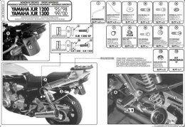 KAPPA STELAŻ KUFRA CENTRALNEGO YAMAHA XJR 1200 (95-98), XJR 1300 (98-02) ( BEZ PŁYTY )