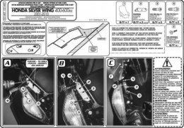 KAPPA MOCOWANIE SZYBY 214DT HONDA SILVERWING 400-600CCM (01-10)