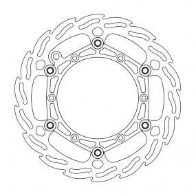 MOTO-MASTER PROMOCJA TARCZA HAMULCOWA PRZÓD 260MM FLAME PŁYWAJĄCA DO BETA 250/300/350/390/400/430/450/480/498/500 RR '13-'20