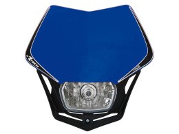 RACETECH (RTECH) LAMPA PRZEDNIA V-FACE KOLOR NIEBIESKI/CZARNY