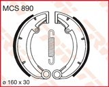 TRW LUCAS SZCZĘKI HAMULCOWE (160X30MM) (978) MZ ETZ / TS 150 /250 / 50 (PROMOCJA)