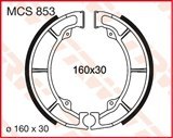 TRW LUCAS SZCZĘKI HAMULCOWE (160X30MM) (K705) KAWASAKI EL/GPZ/ER/Z/ZL