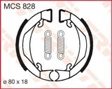 TRW LUCAS SZCZĘKI HAMULCOWE (80X18MM) (H322) KTM SX 50 MINI 00-07, SX 50 PRO JUNIOR 96-02 (PROMOCJA)