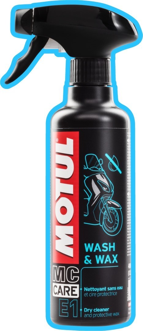 MOTUL E1 WASH WAX 400ML ŚRODEK CZYSZCZĄCO-OCHRONNY (ATOMIZER)