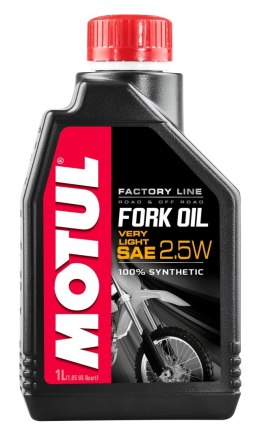 MOTUL OLEJ DO TELESKOPÓW / AMORTYZATORÓW / ZAWIESZENIA FORK OIL FACTORY LINE 2,5W VERY LIGHT 1L