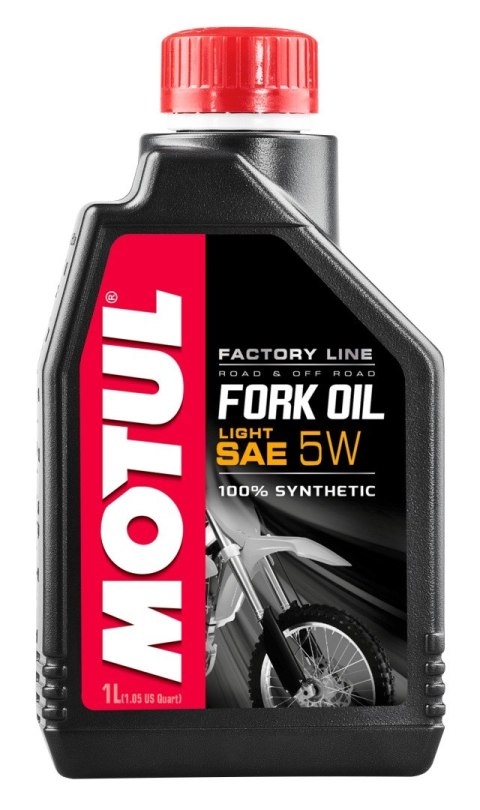 MOTUL OLEJ DO TELESKOPÓW / AMORTYZATORÓW / ZAWIESZENIA FORK OIL FACTORY LINE 5W LIGHT 1L