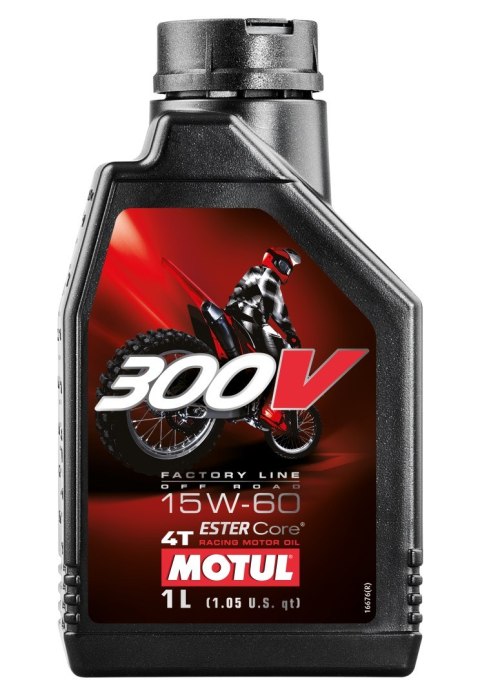 MOTUL OLEJ SILNIK 300V 4T FL OFF ROAD 15W60 1L (SYNTETYCZNY)