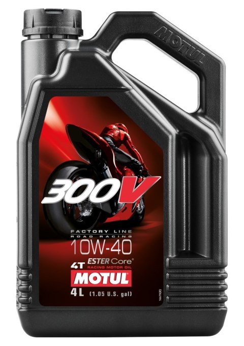 MOTUL OLEJ SILNIK 300V 4T FL ROAD RACING 10W40 4L (SYNTETYCZNY)