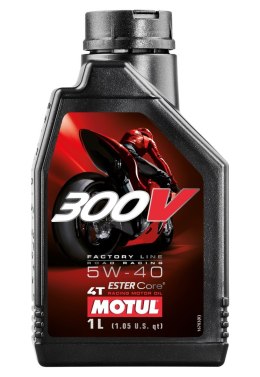 MOTUL OLEJ SILNIK 300V 4T FL ROAD RACING 5W40 1L (SYNTETYCZNY)