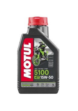 MOTUL OLEJ SILNIK 5100 4T ESTER 15W50 1L