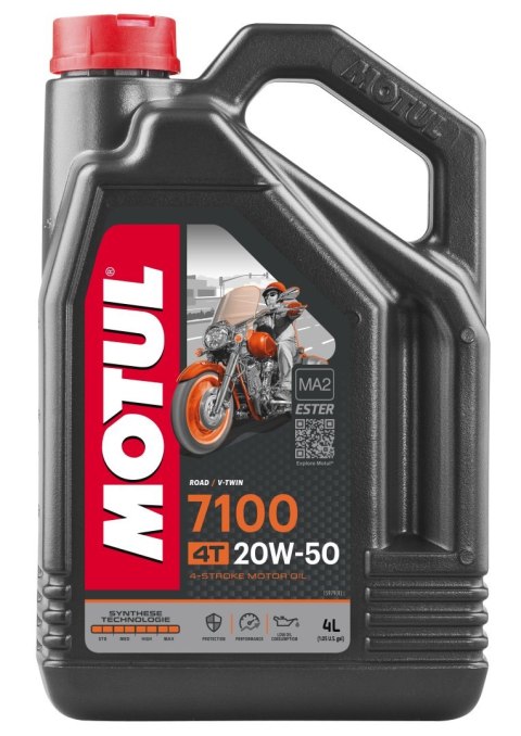 MOTUL OLEJ SILNIK 7100 4T 20W50 4L (SYNTETYCZNY)