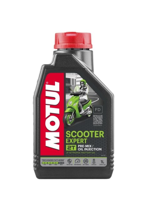 MOTUL OLEJ SILNIK SCOOTER EXPERT 2T 1L (PÓŁSYNTETYCZNY)