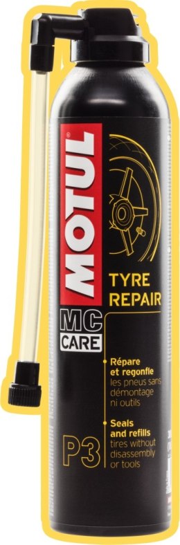 MOTUL P3 TYRE REPAIR 0,3L (ŚRODEK DO PRZEBITYCH OPON)