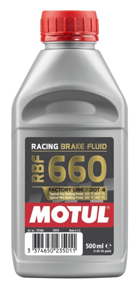 MOTUL PŁYN HAMULCOWY RACING RBF 660 FACTORY LINE 0,5L (SYNTETYCZNY)