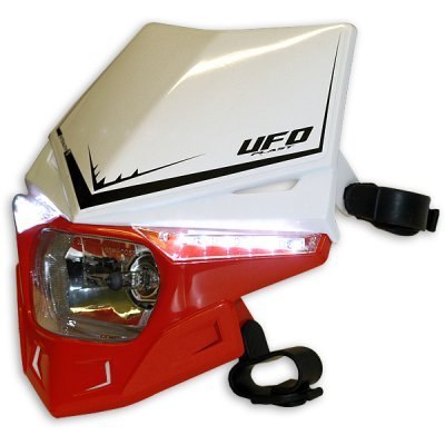 UFO LAMPA BICOLOR STEALTH HOMOLOGOWANA LED KOLOR CZERWONY