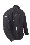 ROLEFF WIELKA PROMOCJA KURTKA TEKSTYLNA DŁUGA SOFTSHELL MODEL RO1512 (3W1) KOLOR CZARNY ROZMIAR M