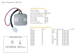 DZE REGULATOR NAPIĘCIA KAWASAKI KZ440 LTD 79-83, KZ650 CSR/C/SR/LTD 78-84 (JEDNOFAZOWY)