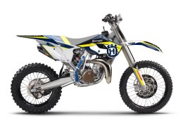 BLACKBIRD KOMPLET NAKLEJEK (OKLEIN) HUSQVARNA TC 85 '14-'17 DREAM 4 KOLOR NIEBIESKI ŻÓŁTY