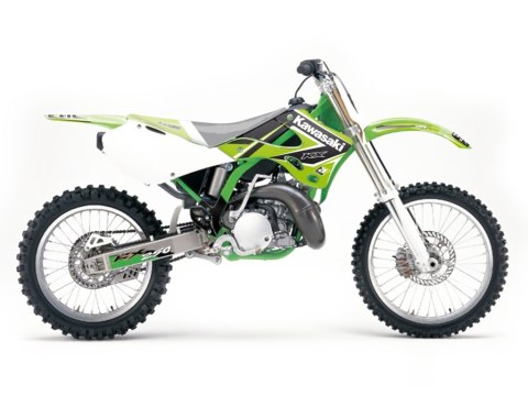 BLACKBIRD KOMPLET NAKLEJEK (OKLEIN) KAWASAKI KX 125/250 '99-'02 DREAM 4 KOLOR ZIELONY CZARNY