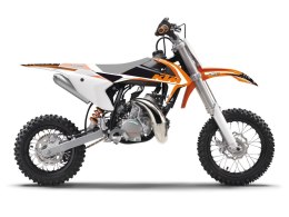 BLACKBIRD KOMPLET NAKLEJEK (OKLEIN) KTM SX 50 '16-'23 DREAM 4 KOLOR POMARAŃCZOWY BIAŁY CZARNY