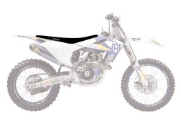 BLACKBIRD POKROWIEC / POSZYCIE NA SIEDZENIE HUSQVARNA FC/TC '16-'18, TE/FE '17-'18 DOUBLE GRIP KOLOR CZARNY ŻÓŁTY