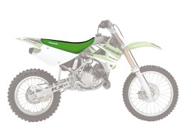 BLACKBIRD POKROWIEC / POSZYCIE NA SIEDZENIE KAWASAKI KX 85 '01-'13 DOUBLE GRIP 3 KOLOR CZARNY ZIELONY