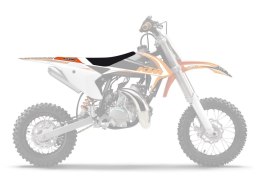 BLACKBIRD POKROWIEC / POSZYCIE NA SIEDZENIE KTM SX 50 '16-'23 DREAM 4 KOLOR CZARNY POMARAŃCZOWY BIAŁY