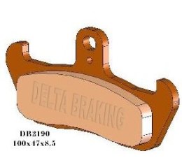 DELTA BRAKING KLOCKI HAMULCOWE KH134 - ZASTĘPUJE DB2190MX-D ORAZ DB2190QD-D