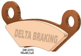 DELTA BRAKING KLOCKI HAMULCOWE KH483 QUADZILLA - ZASTĘPUJE DB2191QD-D ORAZ DB2191MX-D