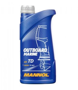 MANNOL OLEJ DO MIESZANKI 2T OUTBOARD MARINE TC-W3 API TD 1L (7207) (20)