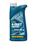 MANNOL OLEJ SILNIKOWY 4T PREMIUM 20W40 1L MA2 (7209) (20)