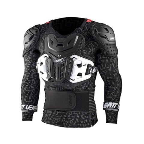 LEATT OCHRANIACZ CIAŁA BODY PROTECTOR 4.5 PRO BLACK KOLOR CZARNY ROZMIAR S/M 160-172 cm