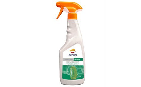 REPSOL ŚRODEK CZYSZCZĄCY I KONSERWUJĄCY OPONY TIRE CLEANER SPRAY 500ML (6)