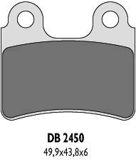 DELTA BRAKING KLOCKI HAMULCOWE KH303 - ZASTEPUJĄ DB2450QD-D I DB2450MX-D