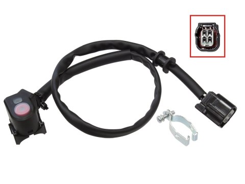 PSYCHIC WYŁĄCZNIK ZAPŁONU (KILL SWITCH) HONDA CRF 250R '15-17, CRF 450R '15-16 (DŁUGOŚĆ PRZEWODU 46,5CM) (OEM: 35130-KRN-A91)