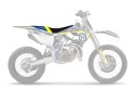 BLACKBIRD POKROWIEC / POSZYCIE NA SIEDZENIE HUSQVARNA TC 85 '14-'17 DREAM 4 KOLOR CZARNY NIEBIESKI ŻÓŁTY