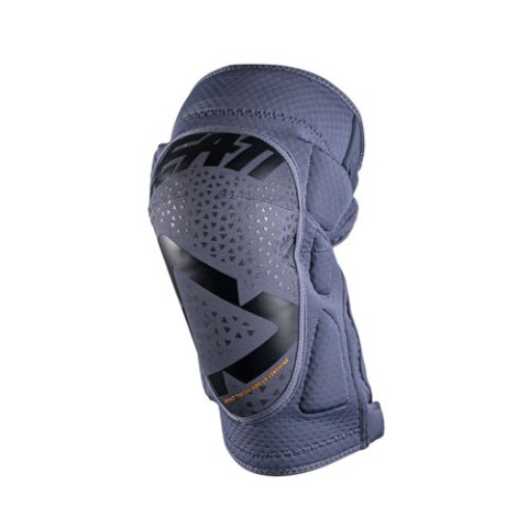 LEATT NAKOLANNIKI OCHRANIACZE KOLAN 3DF 5.0 ZIP KNEE GUARD FLINT KOLOR SZARY ROZMIAR L/XL