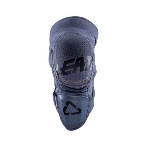 LEATT NAKOLANNIKI OCHRANIACZE KOLAN 3DF HYBRID KNEE AND SHIN GUARD FLINT KOLOR SZARY ROZMIAR S/M