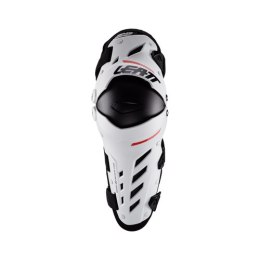 LEATT NAKOLANNIKI OCHRANIACZE KOLAN DUAL AXIS KNEE AND SHIN GUARD WHITE KOLOR BIAŁY/CZARNY ROZMIAR L/XL