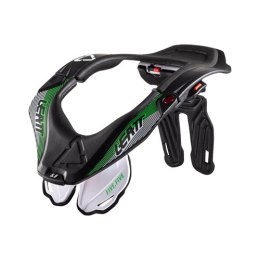 LEATT OCHRANIACZ SZYI 5.5 NECK BRACE BLACK KOLOR CZARNY/BIAŁY/ZIELONY ROZMIAR S/M