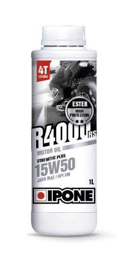 IPONE R4000 RS 15W50 OLEJ SILNIKOWY SEMISYNTETYK 1L (ESTER, MA2) (AKC) (15)