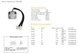 DZE REGULATOR NAPIĘCIA YAMAHA XS650/750/850/1100 (1T4-81960-92-00, 1T4-81960-A0-00) (ESR310)