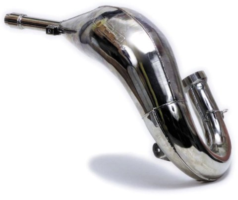 DEP PIPES DYFUZOR/KOMORA/TUBA REZONANSOWA NIKLOWANA (FRONT EXHAUST PIPE NICKEL): KAWASAKI KX 125 '98-'02 (NA ZAMÓWIENIE)